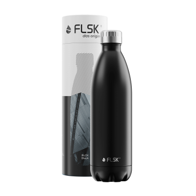 FLSK  750 ml Trinkflasche Mountains BLCK