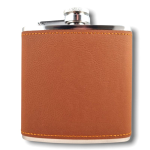 Flachmann Leder