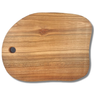 Vesperbrett Kirsch naturform geölt 31 x 24cm